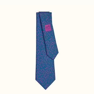 Never worn AUTHENTIC HERMÈS Flower Pop tie.